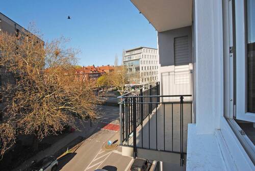 Der Balkon an der Wohnküche - 