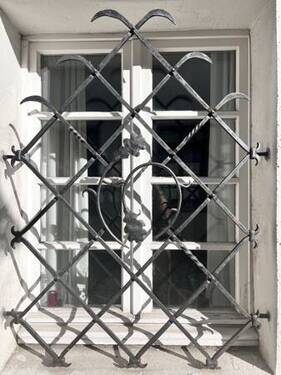 Fenstergitter mit historischem Wert - 