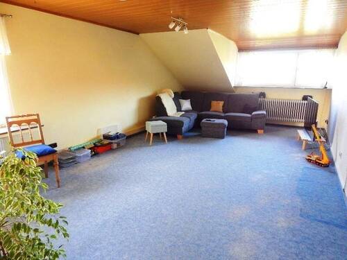 Das Wohnzimmer im Oberrgeschoss - 