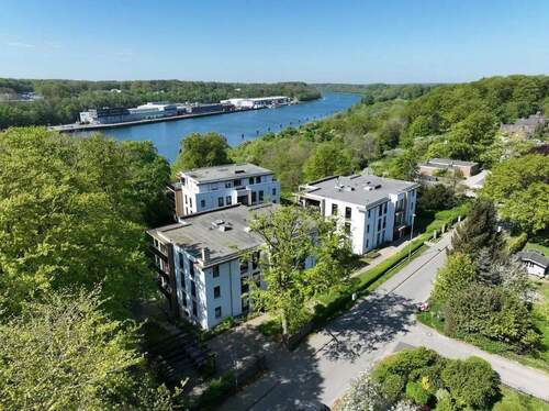 Kapitänsvillen am NOK - Wohnen in den Kapitänsvillen direkt am Nordostsee-Kanal