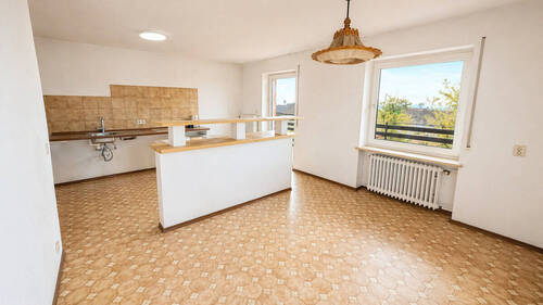 Küche OG - 8 Zimmer Mehrfamilienhaus, Wohnhaus zum Kaufen in Stamsried