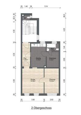 2. Obergeschoss - 