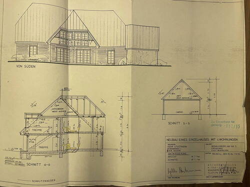 Gebäudequerschnitt - 