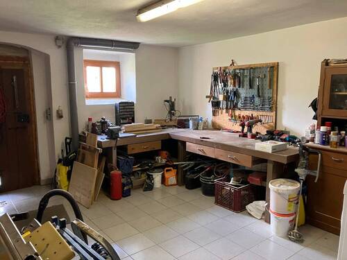 Werkstatt/Anschlussraum u. Waschraum im EG - 