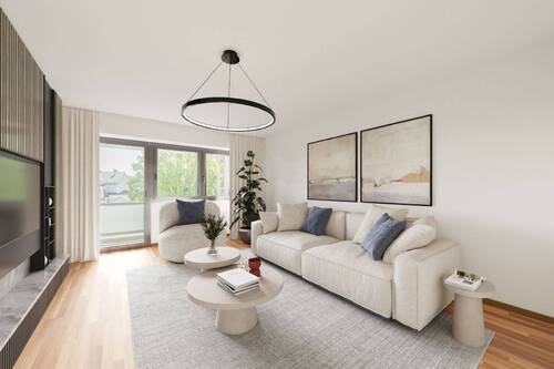 Wohnbereich - AIGNER - Mitten im lebendigen Pasing - ideal geschnittene 3-Zimmer-Wohnung