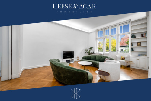 1 - Bezugsfrei: Exquisite Altbau-Perle in gehobener Wohnlage von Westend - 4 Zimmer, Balkon & Fahrstuhl