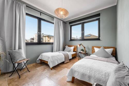 Schlafzimmer der Etagenwohnung - 