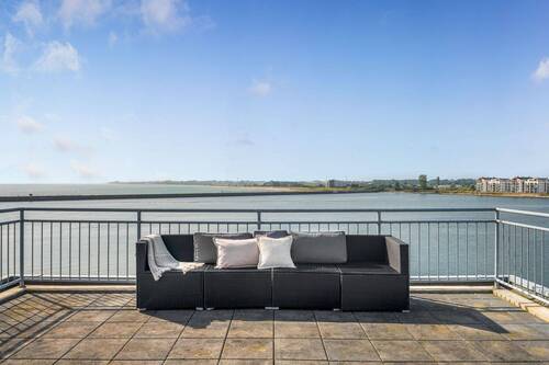 Blick zum Weidefelder Strand - Etagenwohnung mit 266,00 m&sup2; in Kappeln zum Kaufen