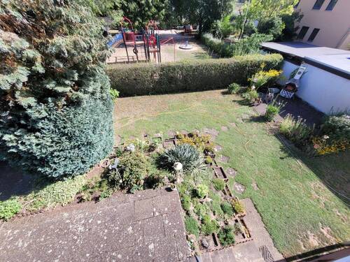Blick vom Balkon - 