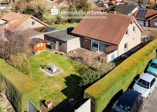 Vogelperspektive - 4 Zimmer Einfamilienhaus zum Kaufen in Wadersloh