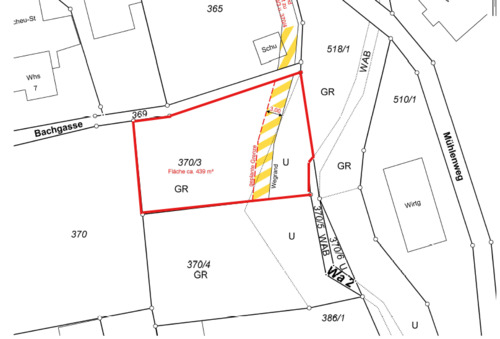 Lageplan Flst. 370-3 - 