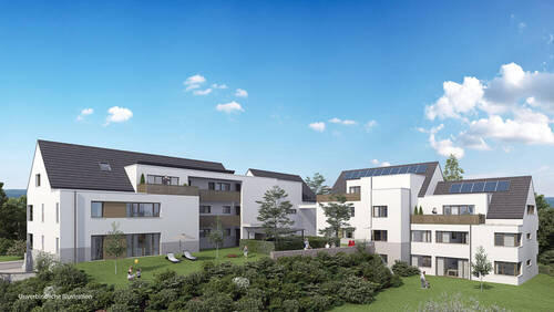 Außenansicht - Grunderwerbsteuer geschenkt! Ganz oben: Altersgerechte 2-Zi.-Wohnung mit Loggia, Aufzug und Stellpl.
