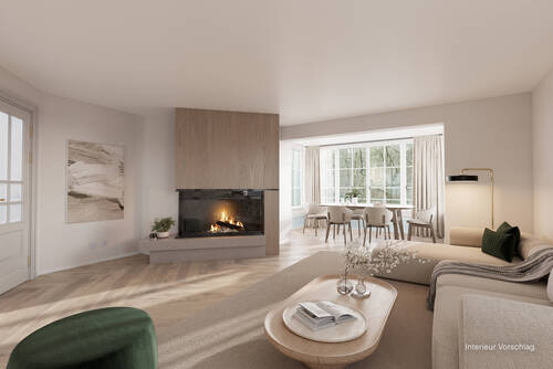 Wohnzimmer. Interieur Vorschlag. - 4 Zimmer Etagenwohnung zum Kaufen in München