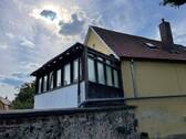 Außenansicht mit Wintergarten - 