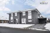 Ansicht - Modernes Doppelhaus (Bj. 2013) in Friesoythe - Vollgeschoss, 2% AfA & Carport (Einzelkauf möglich!)