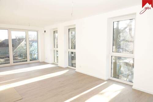 Wohn- und Essbereich - Etagenwohnung mit 92,80 m&sup2; in Esens zur Miete