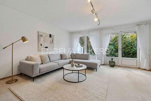 KI-generiertes Foto vom Wohnzimmer - 