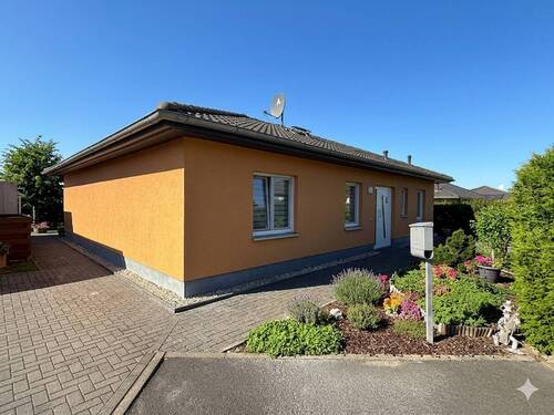 Objektansicht - Wohnen auf einer Ebene in gefragter Reudener Lage inklusive Garage, Terrasse und Gartengrundstück