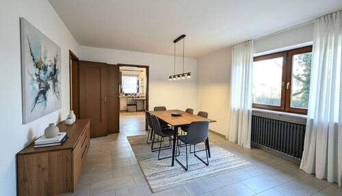 Essbereich - 7 Zimmer Einfamilienhaus zum Kaufen in Kempten