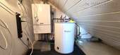 Gastherme mit Warmwasserspeicher - 