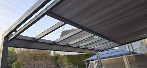 ...mit Beschattung - 