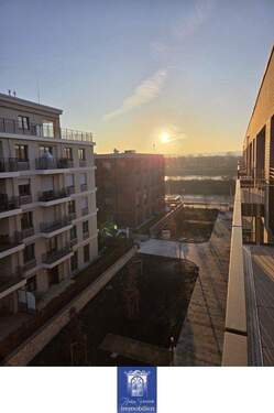 Blick vom Balkon - Perfekte Neubauwohnung inklusive Hafenflair und hochwertiger Ausstattung! Erstbezug!