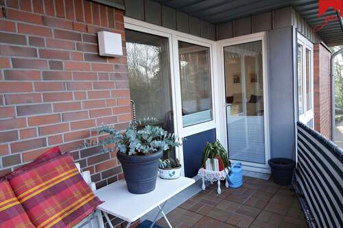 zweiter Balkon (am Schlaf- und Wohnzimmer) - 