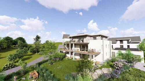 Untere Wohnung mit Garten - 
