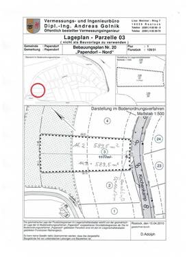Lageplan Gr. 3 Aufteilung 001.jpg - Grundstück in Rostock zum Kaufen