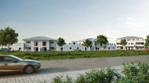 Neubauwohnungen Visualisierung - 3 Zimmer Etagenwohnung in Reimlingen