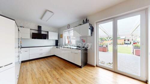 moderne Wohnküche - 