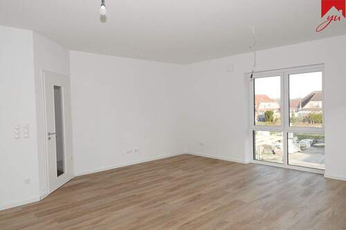 Wohn- und Essbereich - 3 Zimmer Etagenwohnung zur Miete in Wiesmoor