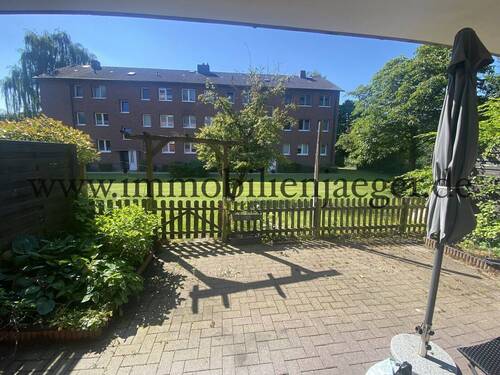 Terrasse - 3 Zimmer Etagenwohnung zur Miete in Norderstedt