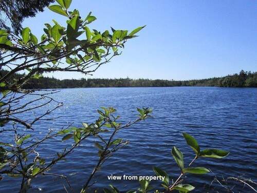 Am Seeufer - Blick vom Grundstück - Grundstück zum Kaufen in Beavor Harbour Nova Scotia