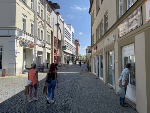 Blick zur Erfurter Straße - Gewerbeobjekt (Büro, Produktion, Verkauf) in Gotha zur Miete