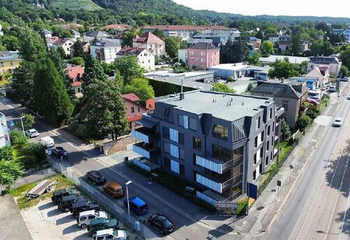 Vogelperspektive - 4 Zimmer-Neubauwohnung in Radebeul zum Kauf 