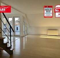 Maisonette, ca. 130 m² Grundfläche mit großem Balkon-bezugsfrei! - Detmold Hiddesen