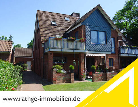Außenansicht - Tespe: Gemütliche Wohnung über zwei Etagen für Familien!