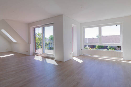 Wohnzimmeransicht 2 - 4 Zimmer Etagenwohnung in Tespe