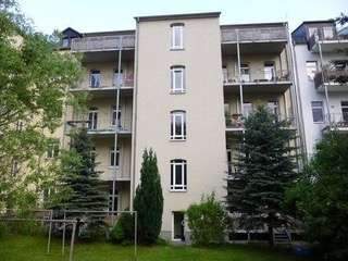 Hinteransicht - 1 Zimmer Etagenwohnung in Chemnitz