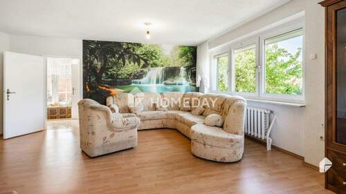 Wohnzimmer 2 - Bungalow mit 105,00 m² in Lübow zum Kaufen