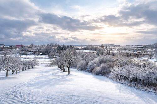 Terrassenblick Winter - 