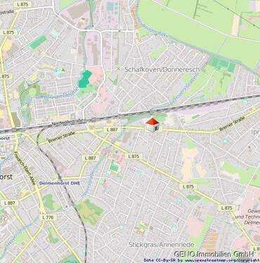 Lage in Delmenhorst - 