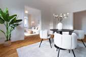 Esszimmer - Etagenwohnung mit 100,00 m² in Braunschweig zum Kaufen