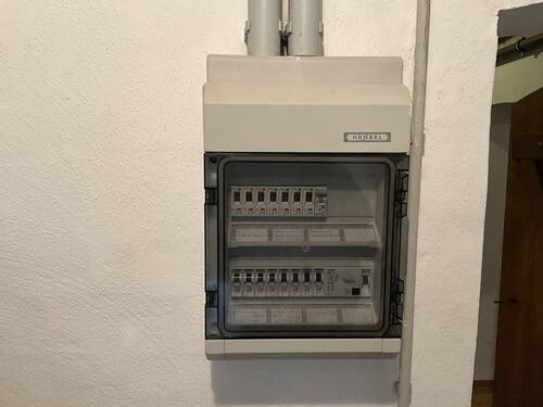 Elektroanlage im Keller - 