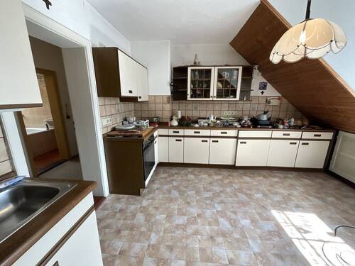 Blick in die Küche DG - 