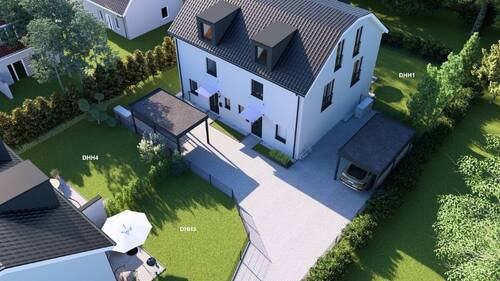 Visualisierung Garten DHH3 - 