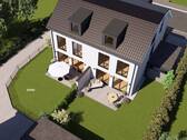 Visualisierung DHH3 - 6 Zimmer Doppelhaushälfte in Hohenbrunn