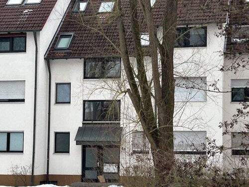 Blick aufs Haus - 
