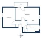 Grundriss Beispielwohnung - 